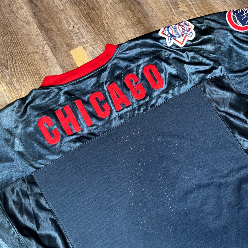 Vintage 90s Chicago Cubs Jersey Mens Football Style MLB Lee Sport Sz 3X Preowned - Picture 7 of 7